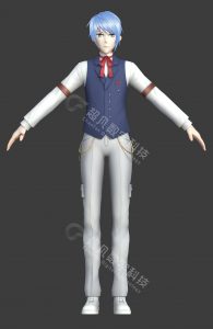 二次元風(fēng)格|角色三維建模案例